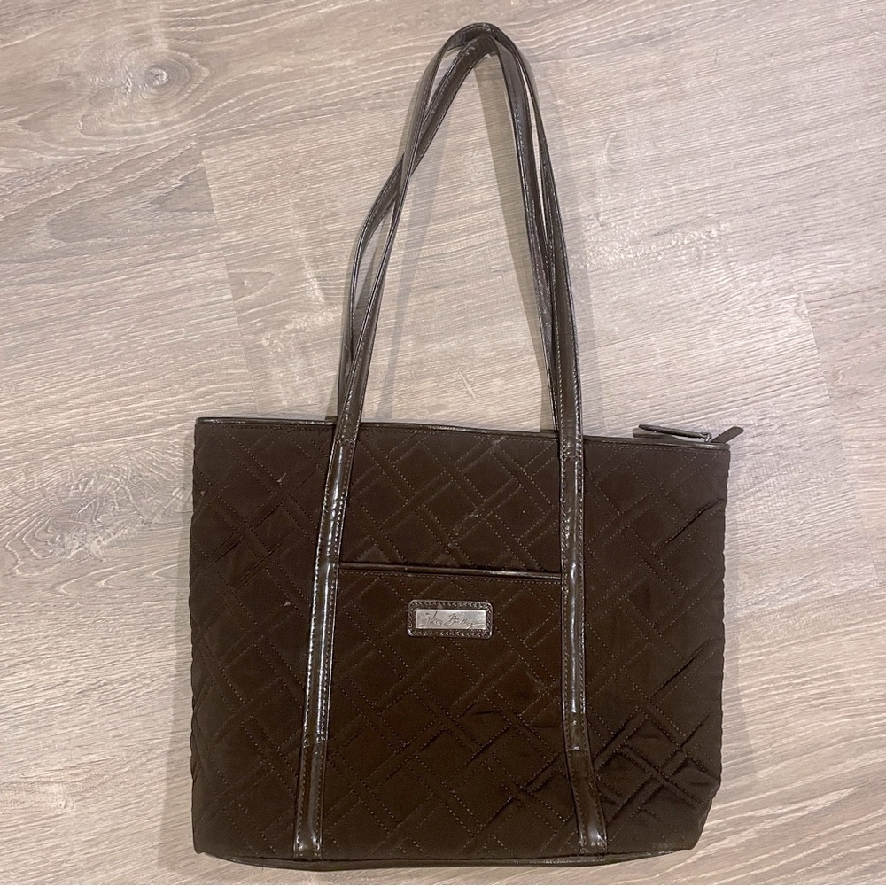 Vera Bradley Purse/Tote- Brown